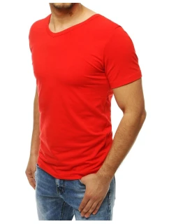 FashionStreet červené pánské tričko RX4116