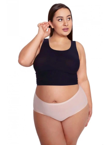 Dámské kalhotky model 19561520 maxi plus beige - Julimex