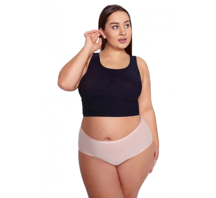 Dámské kalhotky model 19561520 maxi plus beige - Julimex