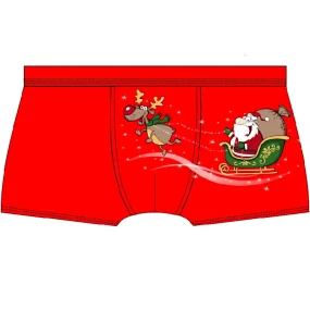 Pánské boxerky 007/67 Santas - CORNETTE Pánské boxerky 007/67 Santas - CORNETTE