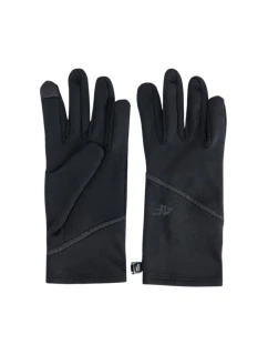 4F U129 rukavice tmavě černé 4FWMM00AGLOU129 20S
