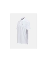 Pánské tričko PEAK PERFORMANCE M Vespar Polo, bílá barva Pánské tričko PEAK PERFORMANCE M Vespar Polo, bílá barva