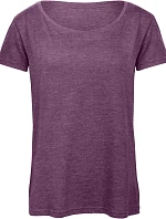 B&C Triblend /women Dámské tričko 01.TW56 heather purple