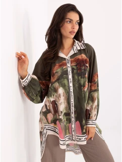 Koszula IT KS model 21393087 khaki - FPrice