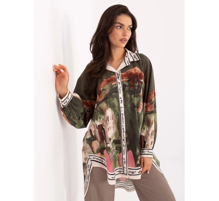 Koszula IT KS model 21393087 khaki - FPrice