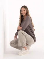 Bluzka RV BZ A model 21801765 szaro beżowy - FPrice Bluzka RV BZ A model 21801765 szaro beżowy - FPrice