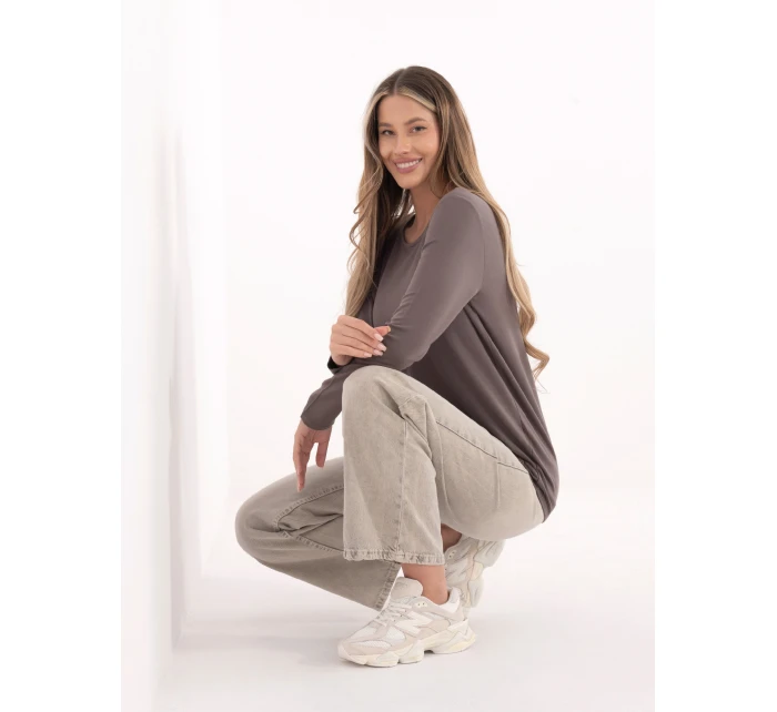 Bluzka RV BZ A model 21801765 szaro beżowy - FPrice Bluzka RV BZ A model 21801765 szaro beżowy - FPrice