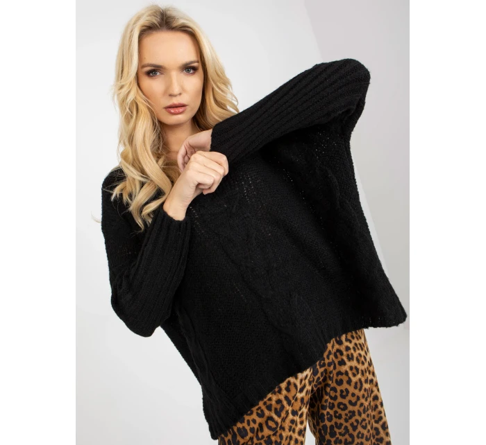 Dámský svetr TW SW BI  černý model 17714602 - FPrice