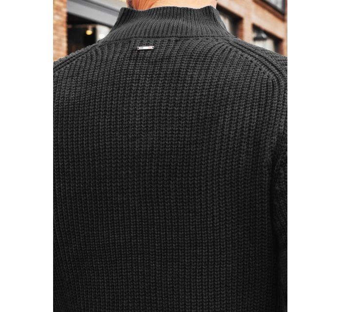 Pánský tmavě šedý svetr Dstreet model 21994134 - FashionStreet