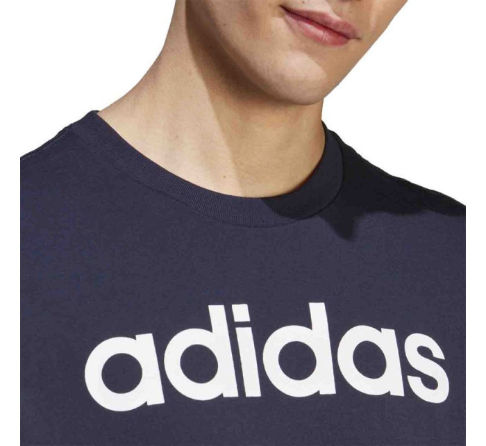 Tričko adidas Essentials Single Jersey s lineárním vyšívaným logem M IC9275