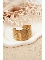 Dámský náramek ze nerezové oceli Zlatý Dámský náramek ze nerezové oceli Zlatý