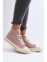 Dámské vysoké tenisky Big Star růžové Dámské vysoké tenisky Big Star růžové