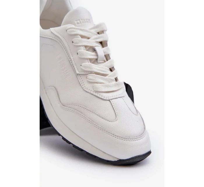 Pánské kožené tenisky BIG STAR Bílé