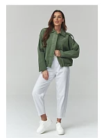 hřejivá kordová bunda model 225691 Makadamia hřejivá kordová bunda model 225691 Makadamia