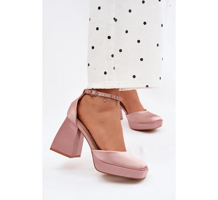 Sandály na podpatku  model 226915 Step in style