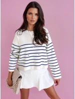 Dámský svetr modrý Dstreet model 21970678 - FashionStreet