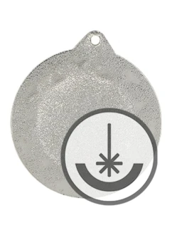 Medal grawerowany laserem- RMI