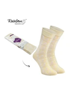 Duhové ponožky bílá model 21606762 1 pár - ZOOKSY/RAINBOW SOCKS