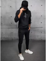 Pánské černé tepláky model 21967427 - Dstreet