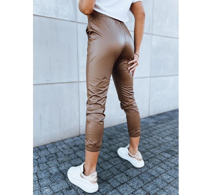 Dámské voskované kalhoty camel model 21971269 - Dstreet