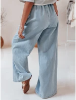 Dámské džínové kalhoty DENIMJOY světle modré FashionStreet UY2717