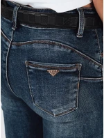 Dámské skinny džíny tmavě modré FashionStreet UY2807 Dámské skinny džíny tmavě modré FashionStreet UY2807