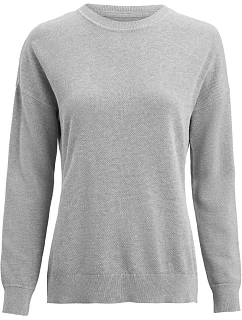 James Harvest Ashland Casual Sweater Women Dámský pletený svetr "Casual" 62.2251 grey melange