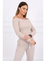 Sada s dvojitými pruhy model 18743016 - K-Fashion Sada s dvojitými pruhy model 18743016 - K-Fashion