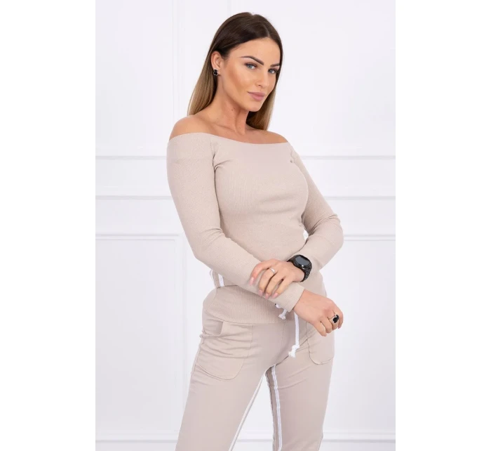 Sada s dvojitými pruhy model 18743016 - K-Fashion Sada s dvojitými pruhy model 18743016 - K-Fashion