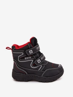 Zateplené Dětské Sněhule Trapery Big Star OO374048 Tmavě modré