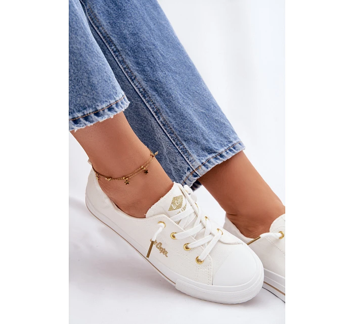 Dámské tenisky model 22100188 Bílé - Lee Cooper Dámské tenisky model 22100188 Bílé - Lee Cooper