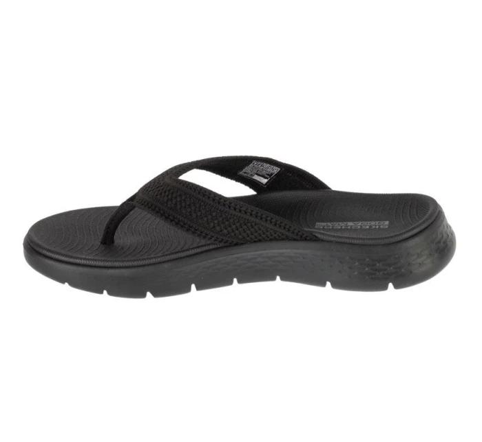 Dámské sandály / žabky Go Walk Flex Holly 141459-BBK Černá - Skechers Dámské sandály / žabky Go Walk Flex Holly 141459-BBK Černá - Skechers