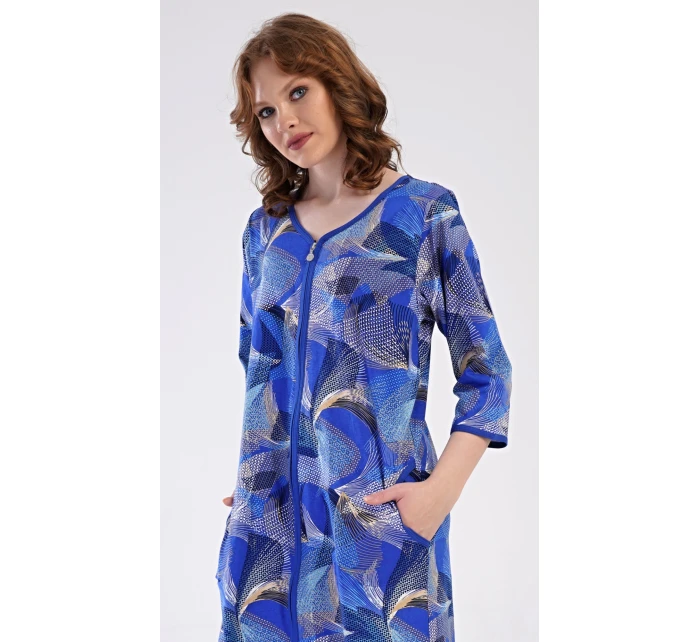 Dámské domácí šaty s tříčtvrtečním rukávem Eliza