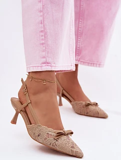 Sandály na podpatku  model 226924 Step in style