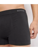 Pánské boxerky GO Smooth Short 2P - BLACK - černé 0004 - SLOGGI Pánské boxerky GO Smooth Short 2P - BLACK - černé 0004 - SLOGGI