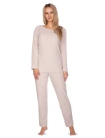 Dámské pyžamo 643 plus beige - REGINA