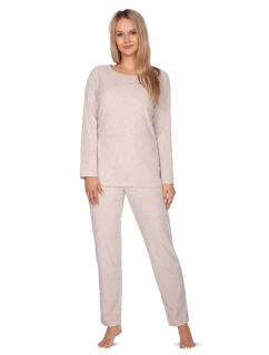 Dámské pyžamo 643 plus beige - REGINA