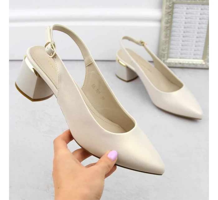 W  elegantní sandály model 21787614 - SERGIO LEONE