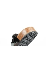 Sandály Black W pracovní žabky model 17524799 - Abeba Sandály Black W pracovní žabky model 17524799 - Abeba