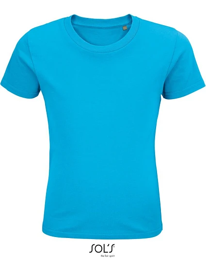 SOL'S Pioneer Kids Dětské tričko z bio bavlny 25.3578 aqua SOL'S Pioneer Kids Dětské tričko z bio bavlny 25.3578 aqua