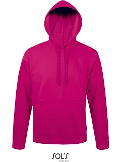 SOL'S Snake Unisex mikina s kapucí 25.7101 fuchsia