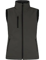 Padded Softshell Vest Women Dámská zateplená softshellová vesta model 22455045 dark grey - Clique Padded Softshell Vest Women Dámská zateplená softshellová vesta model 22455045 dark grey - Clique
