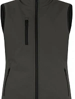 Clique Padded Softshell Vest Women Dámská zateplená softshellová vesta 67.0959 dark grey
