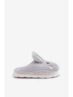 Bavlněné Pantofle S Světle Šedé model 21680739 - Boto Bavlněné Pantofle S Světle Šedé model 21680739 - Boto