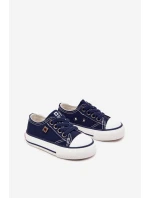 Dětské Klasické Tenisky Big Star DD374162 Tmavě Modré Dětské Klasické Tenisky Big Star DD374162 Tmavě Modré