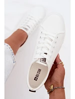 Dámské tenisky Sneakers z eko kůže Big Star TT274960 bílé Dámské tenisky Sneakers z eko kůže Big Star TT274960 bílé