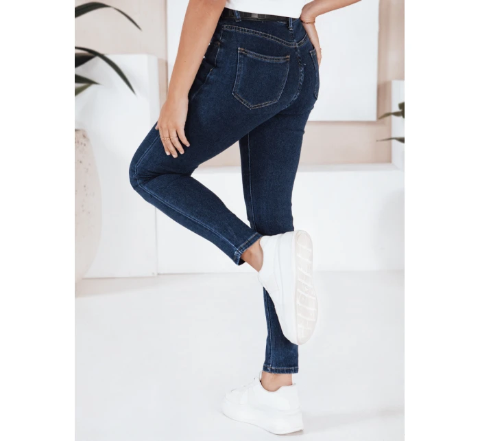 Dámské skinny džíny tmavě modré FashionStreet UY2772