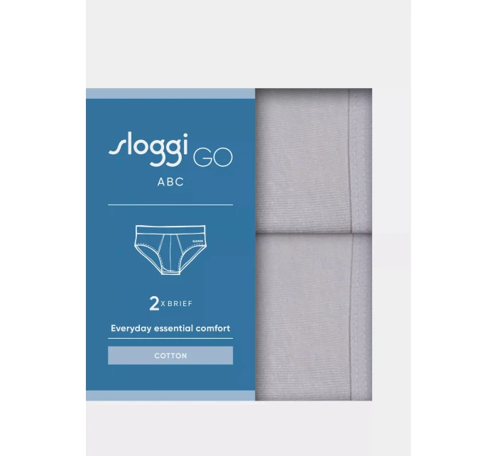 sloggi men GO ABC 2.0 Brief 2P - PLATINUM - SLOGGI PLATINUM - SLOGGI sloggi men GO ABC 2.0 Brief 2P - PLATINUM - SLOGGI PLATINUM - SLOGGI