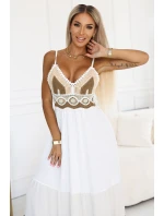 Dlouhé šaty bez ramínek s  boho model 21212552 - numoco basic