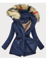 DAMSKA KURTKA ZIMOWA GRANATOWA model 21242381 - 6&8 Fashion